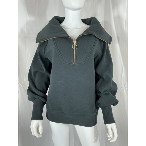 Varley 'Vine' Black Long Sleeve Pullover Size M - Picture 2 of 5